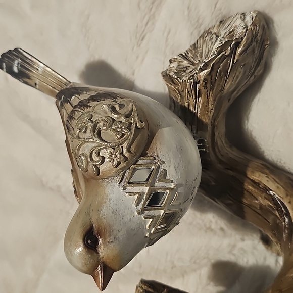 Decorative Mirror Bird Figurine - Picture 2 of 7